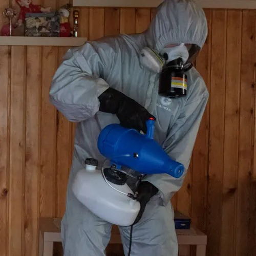 ФОТО Дезинфекция в Никольском