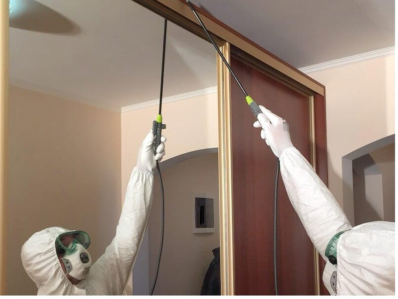 ФОТО Обработка от моли в Никольском