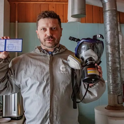 ФОТО Удаление плесени в Никольском